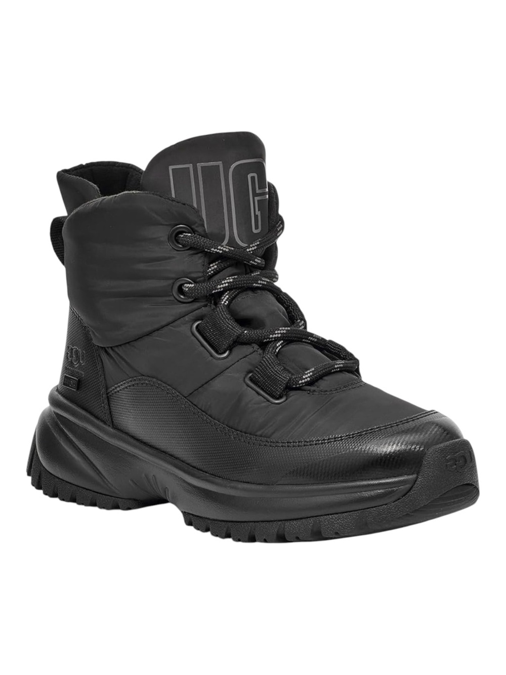 UGG Womens Yose Winter Boots - Puffer Lace-Up